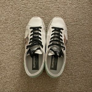Golden Goose Superstar Distressed Sneakers